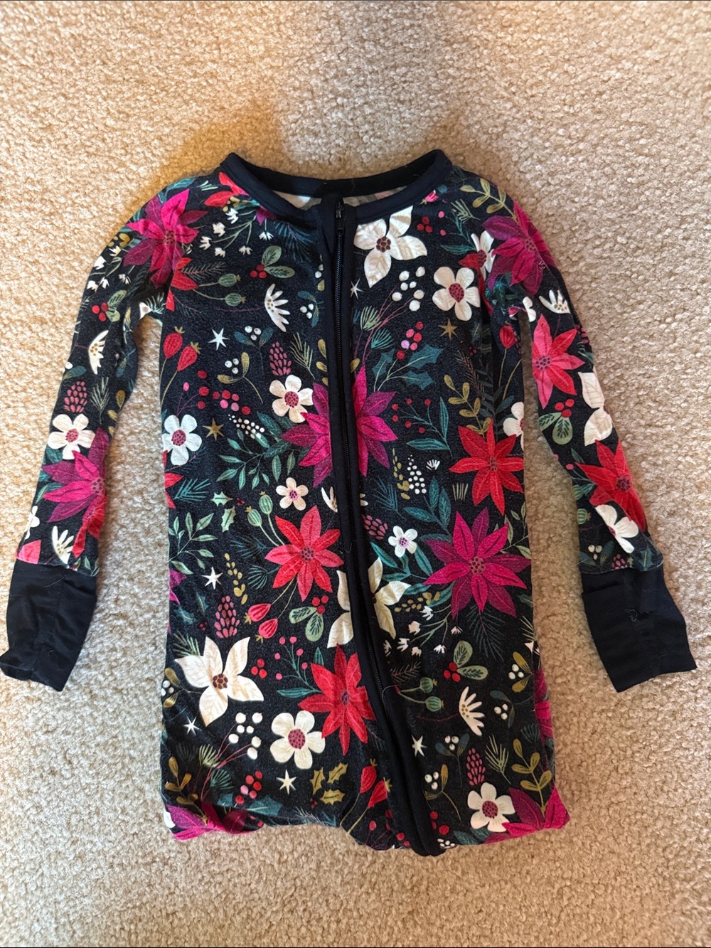 Little Sleepies Very Merry Christmas size 12-18m pajamas